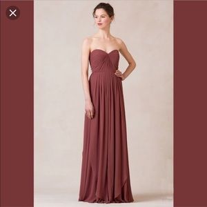 Jenny Yoo Mira Convertible Gown in Cinnamon Rose
